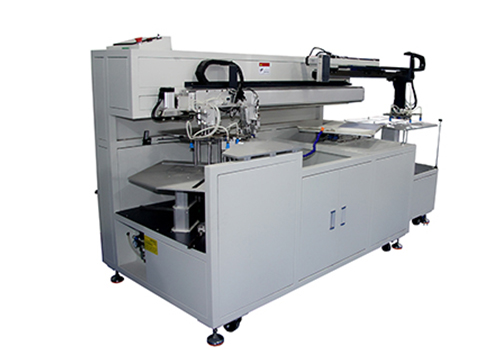 CCD screen printing machine to remove the way of screen fouling